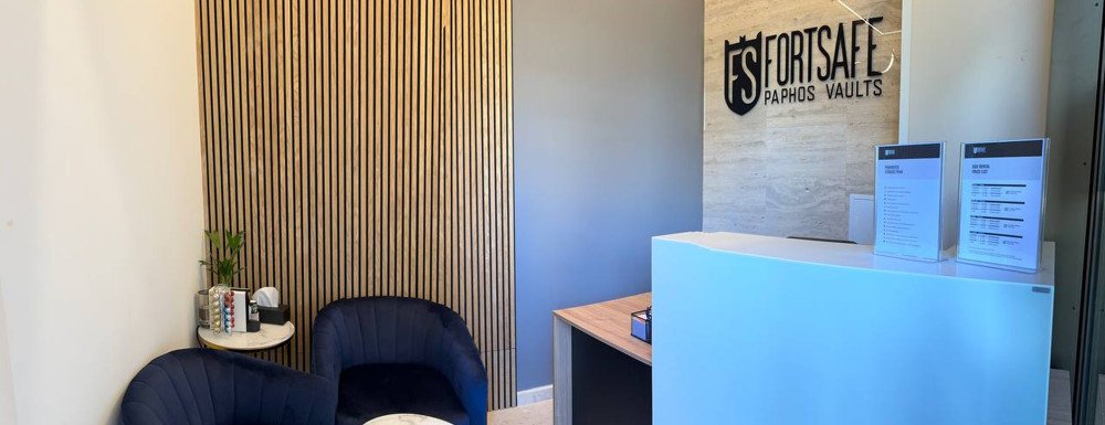 The first and only safe deposit// vault in Paphos